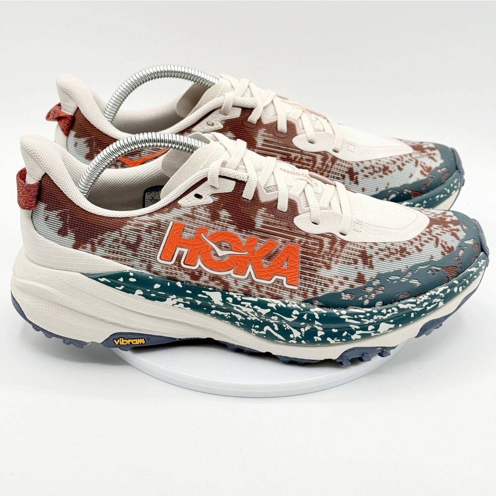 Hoka One One HOKA Speedgoat 6 Trail Shoes Size 9 Mens PTYB 1147791-PYTB